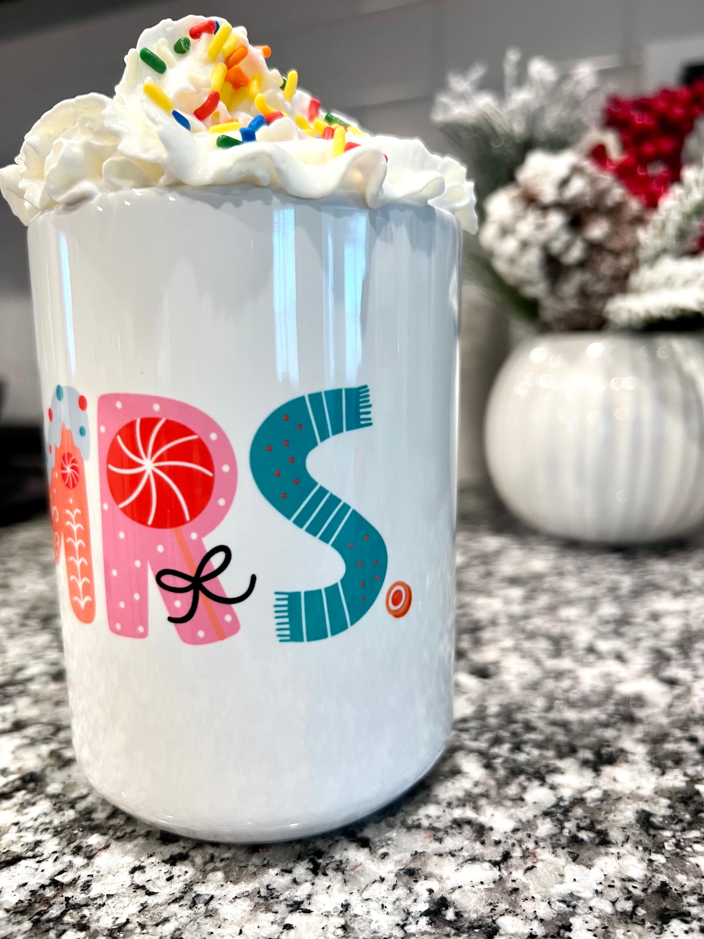 MRS. HOLIDAY 15OZ MUG