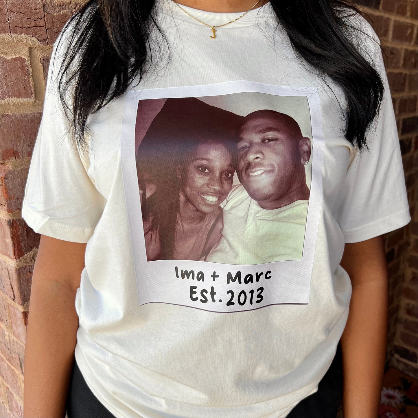THE POLAROID LOVE TEE (CUSTOM)