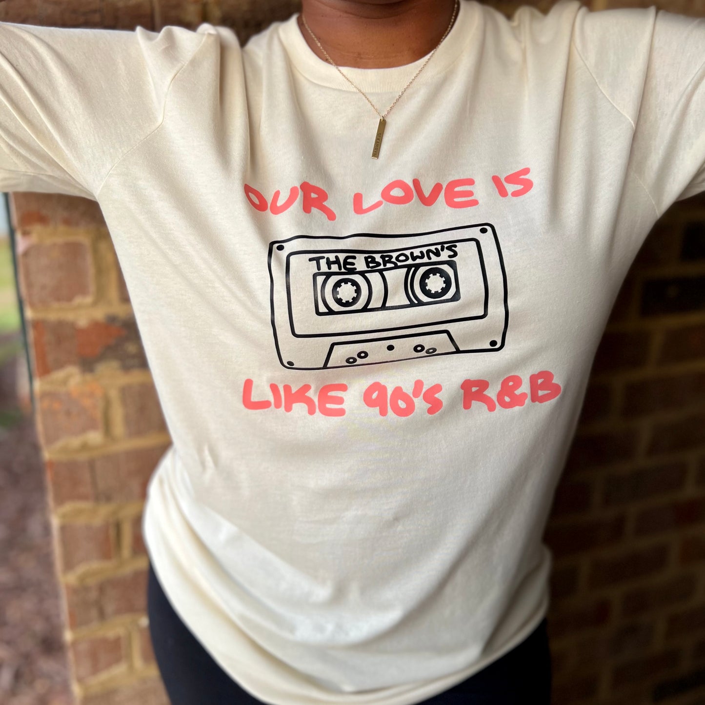 CUSTOM 90’s R&B LOVE TEE(UNISEX)