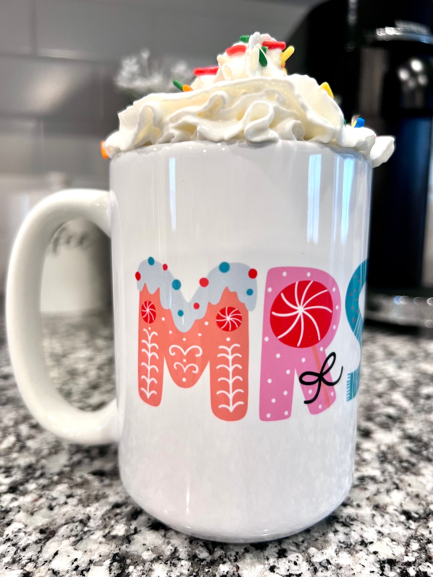 MRS. HOLIDAY 15OZ MUG