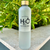 SIGNATURE FROSTED H2O BOTTLE