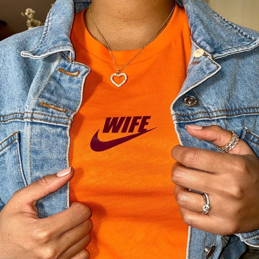 ‘O is for ORANGE’ WIFE SPORT TEE